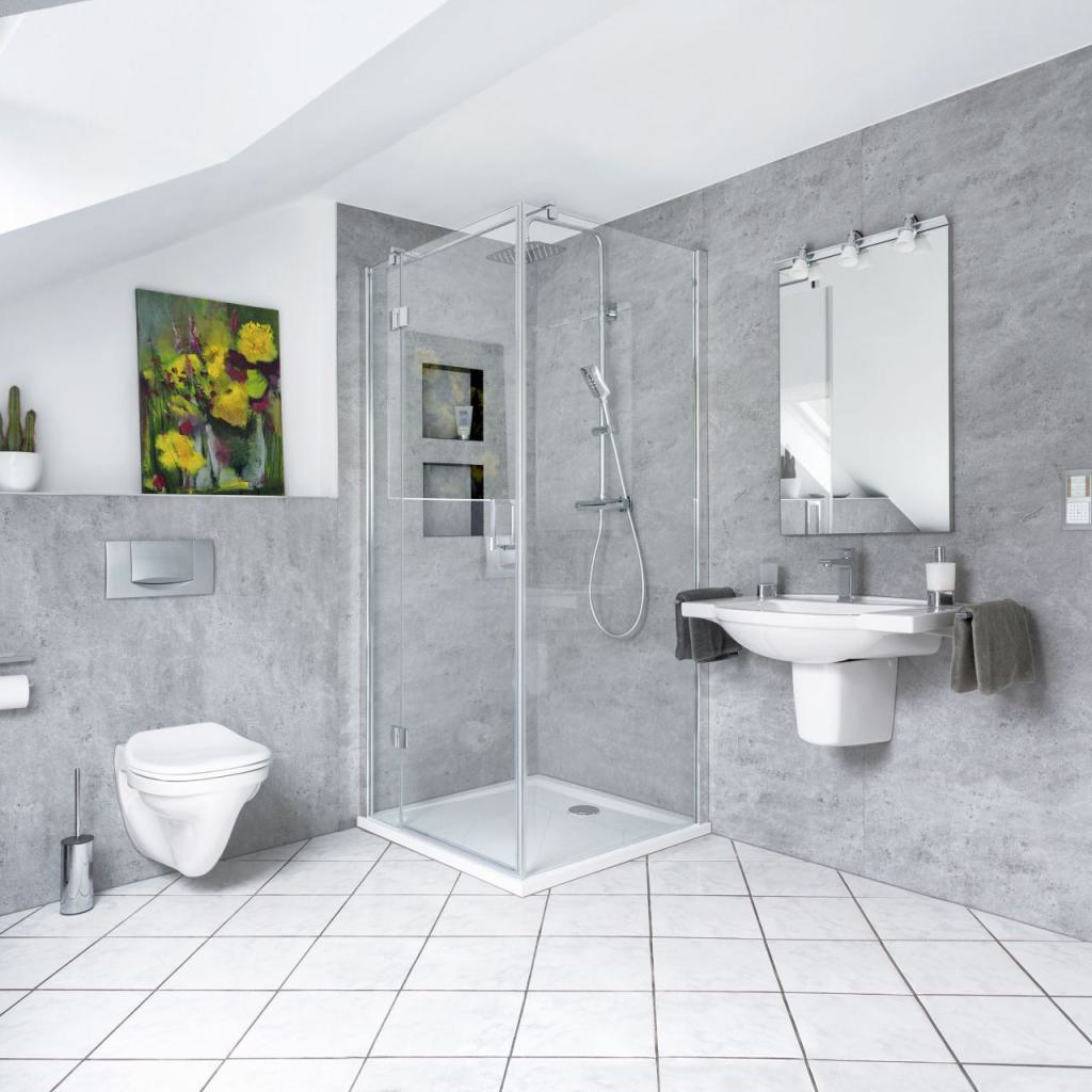 helles Badezimmer