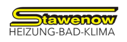 Logo mit Untertitel Heizung Bad Klima